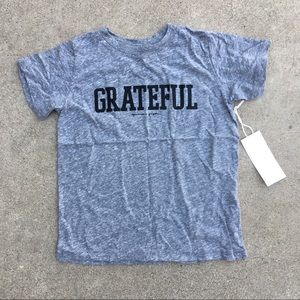 Kids Spiritual Gangster Grateful Tee NWT Y8